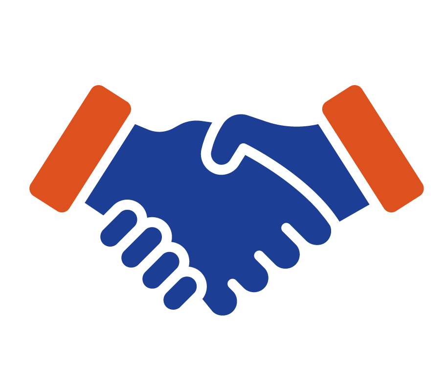 Icon representing GFS's respect for clients, ensuring reliable and timely service in energy and engineering solutions.